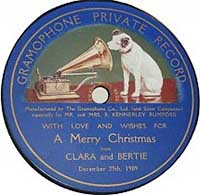 Gramophone Private Record